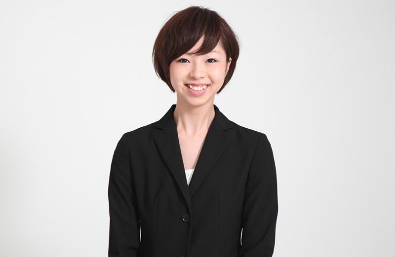 社会人新人の笑顔