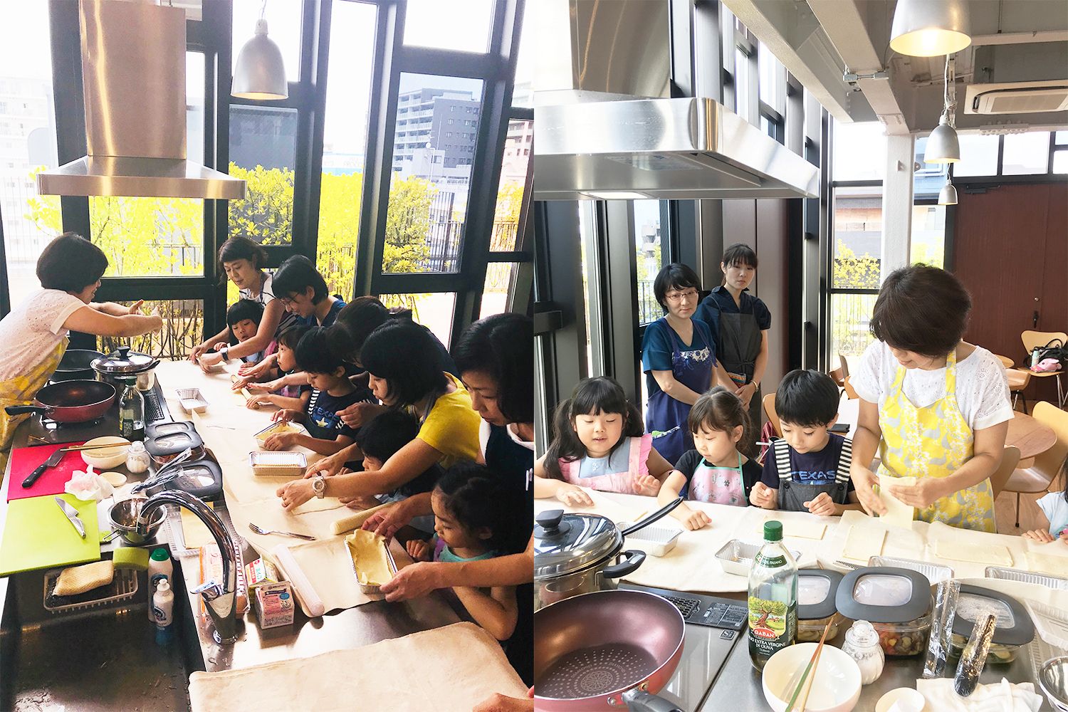 親子で参加!おもてなしの心を夏野菜のキッシュクッキングを通し、学ぶコミュニティ交流会